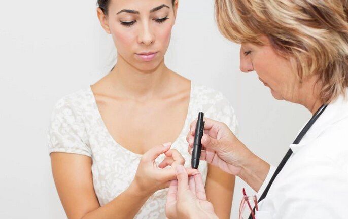 Before prescribing insulin, your doctor performs a blood sugar test